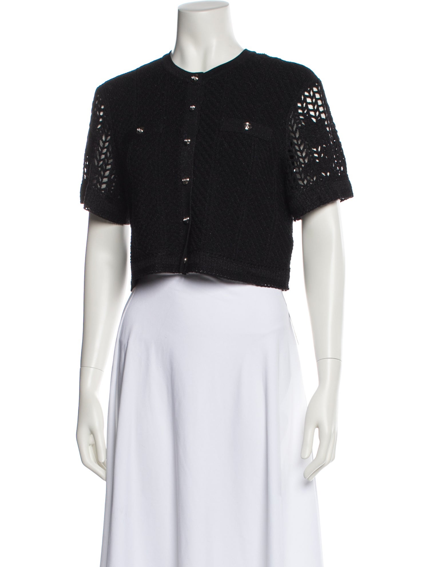 Maje Tweed Pattern Bolero w/ Tags