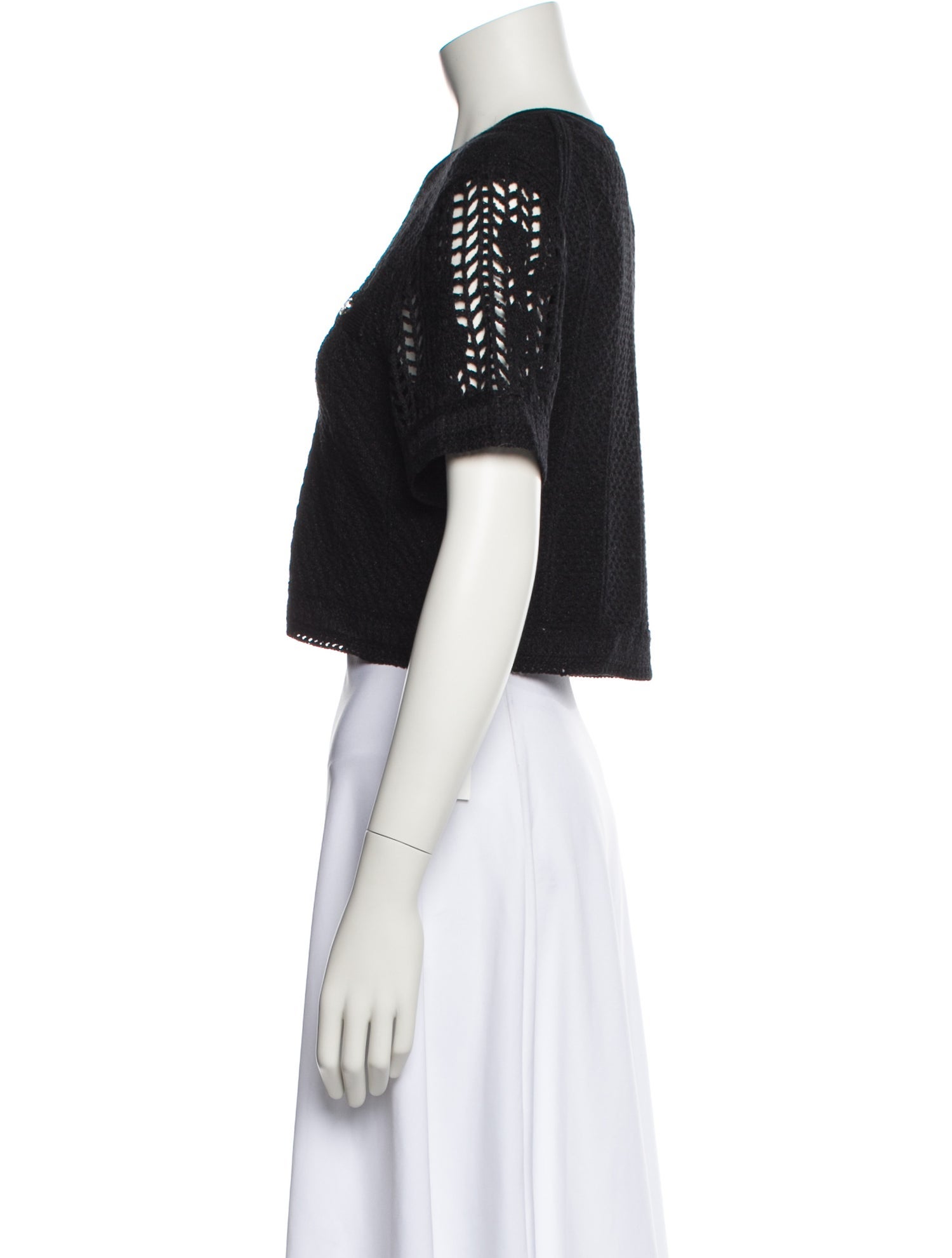 Maje Tweed Pattern Bolero w/ Tags