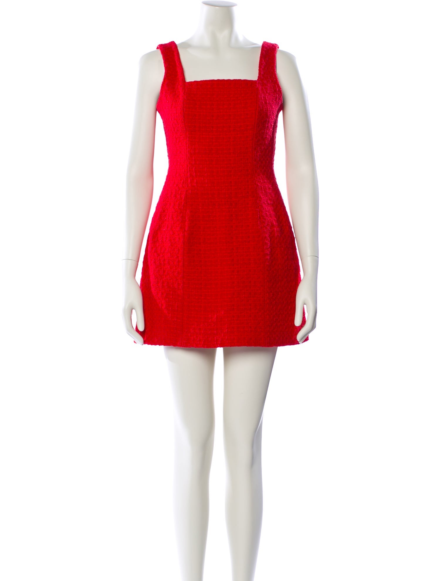 Maje Square Neckline Mini Dress