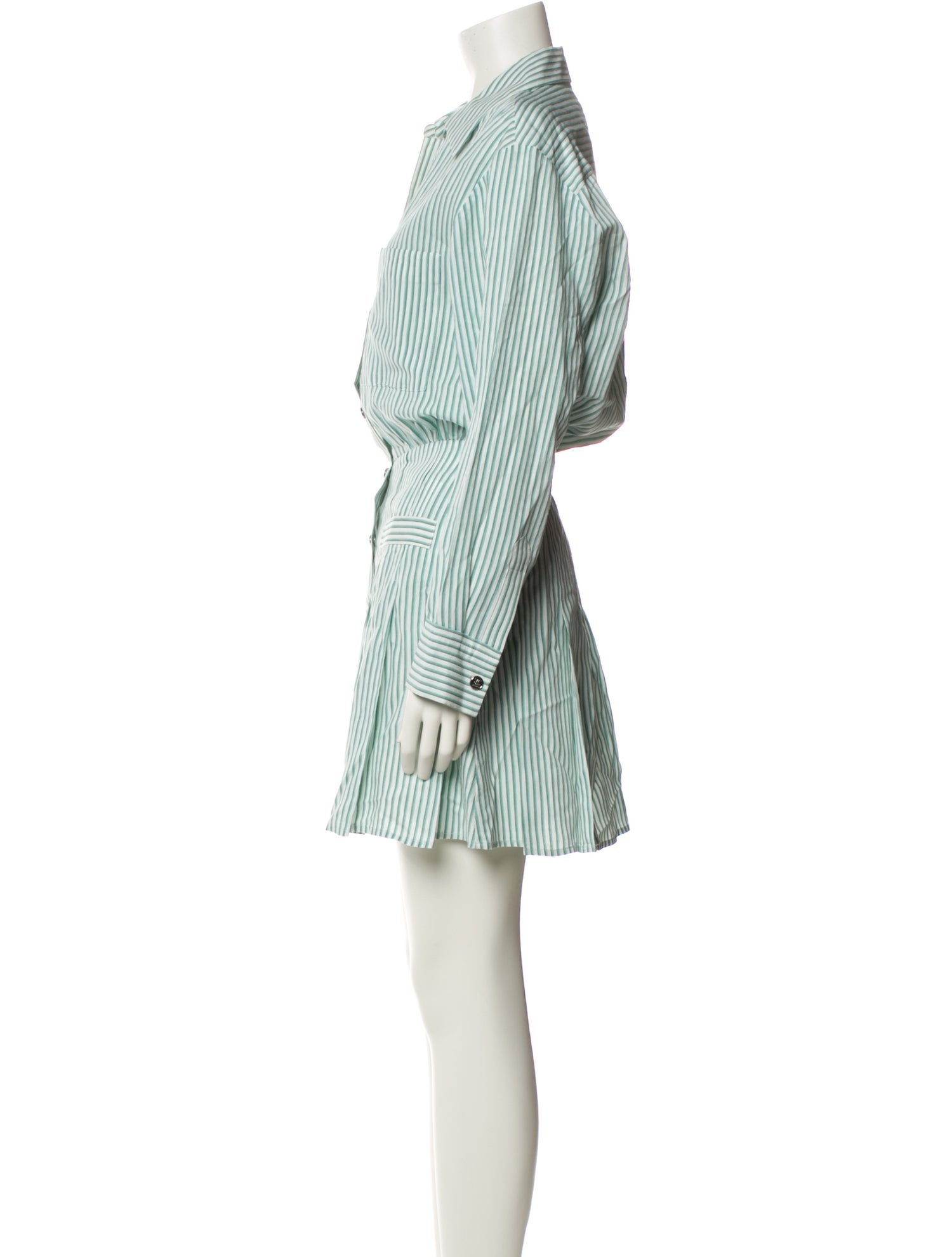 Maje Striped Mini Dress