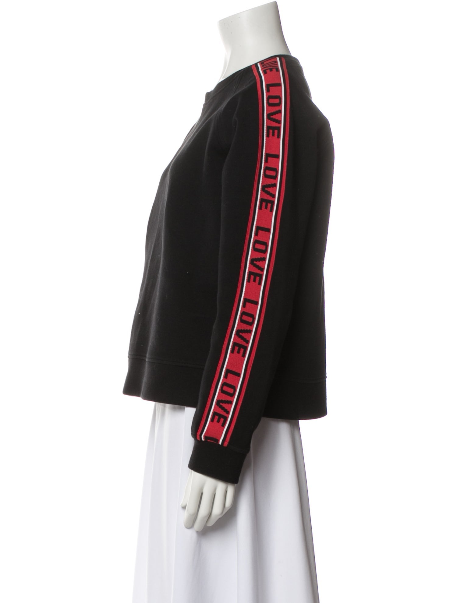 Maje Silk Crew Neck Sweater