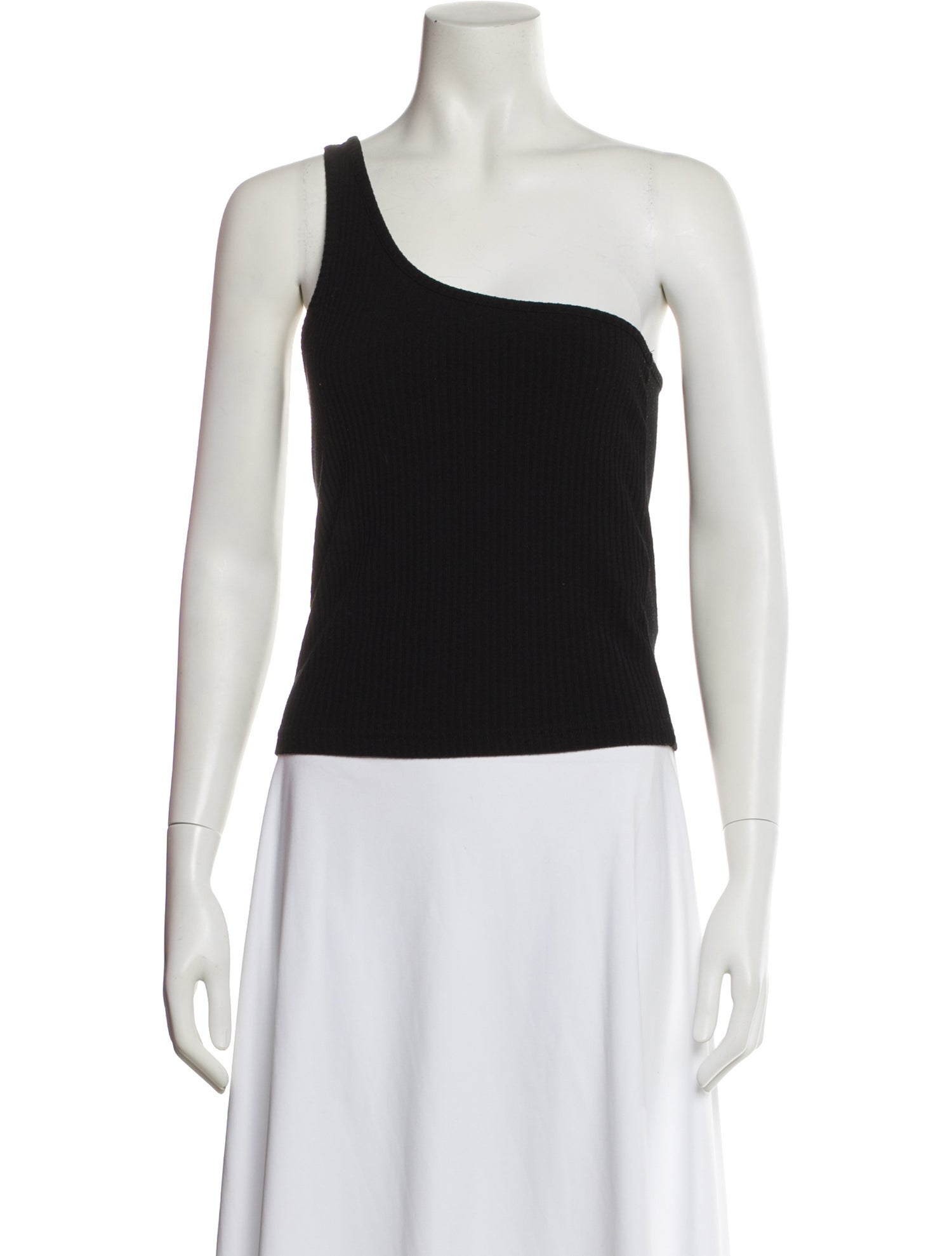 Maje One-Shoulder Sleeveless Top