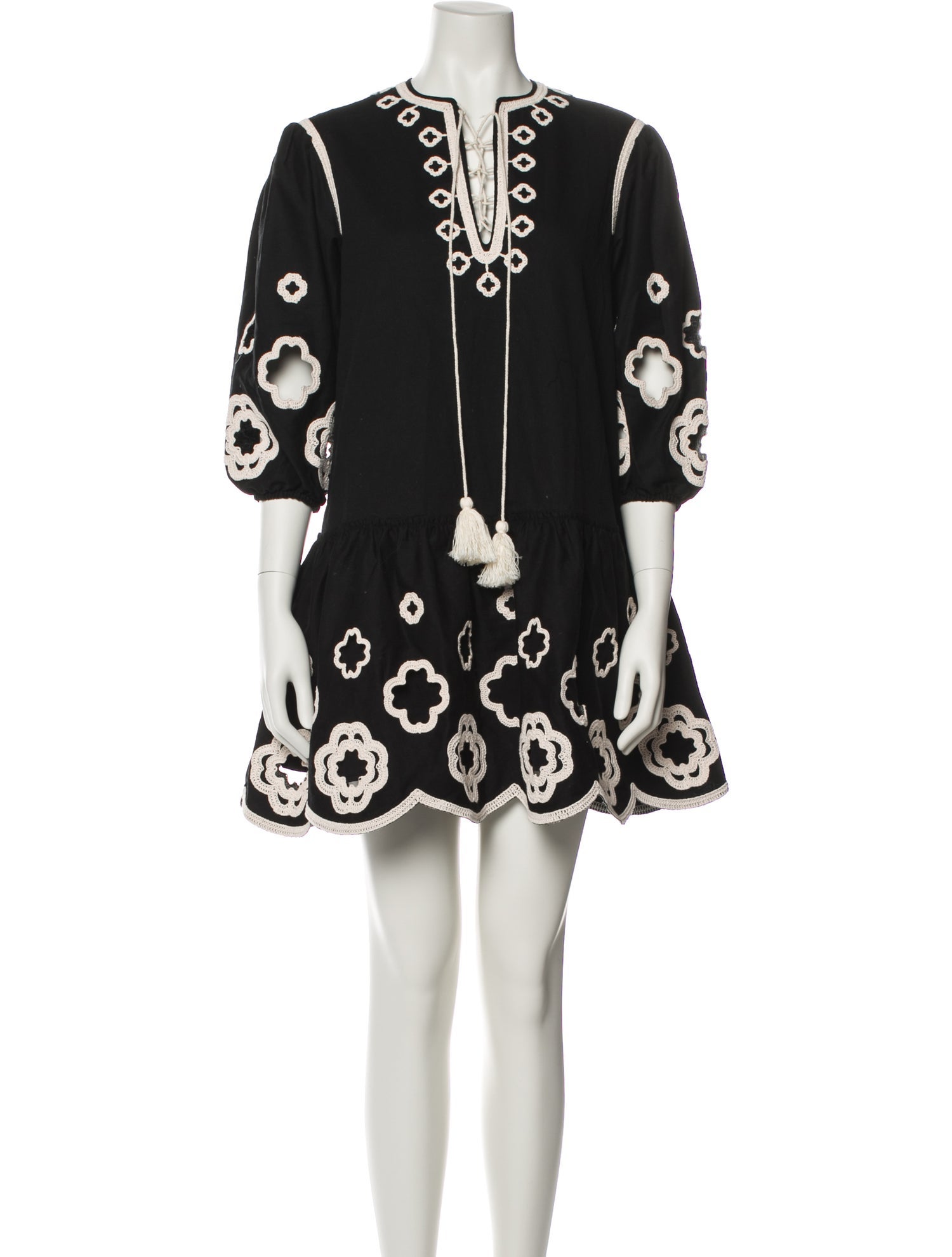 Maje Floral Print Mini Dress