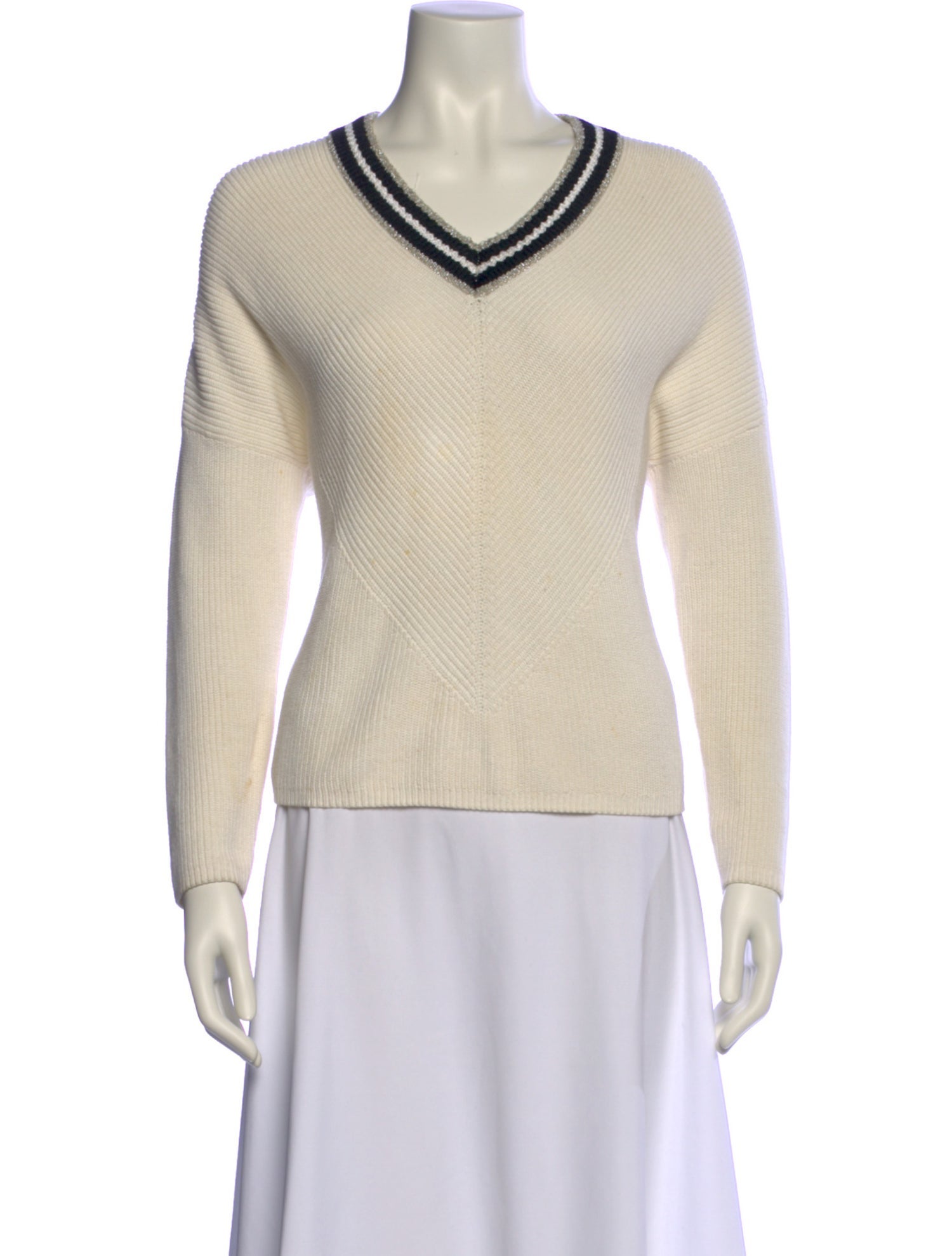 Maje V-Neck Sweater