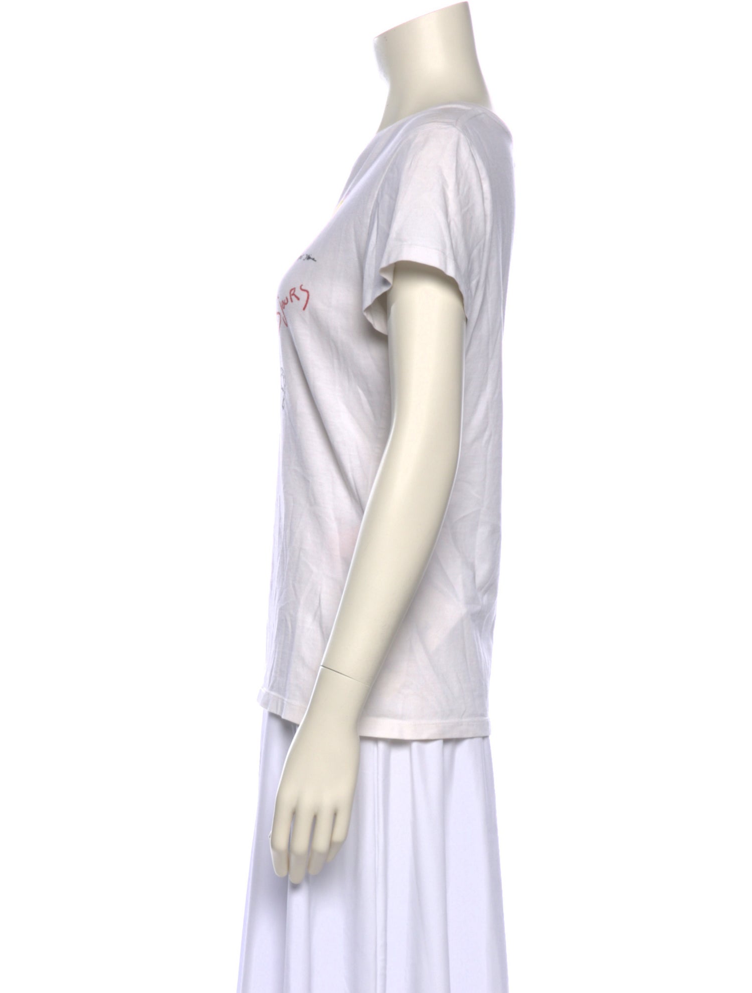 Maje Graphic Print Crew Neck T-Shirt