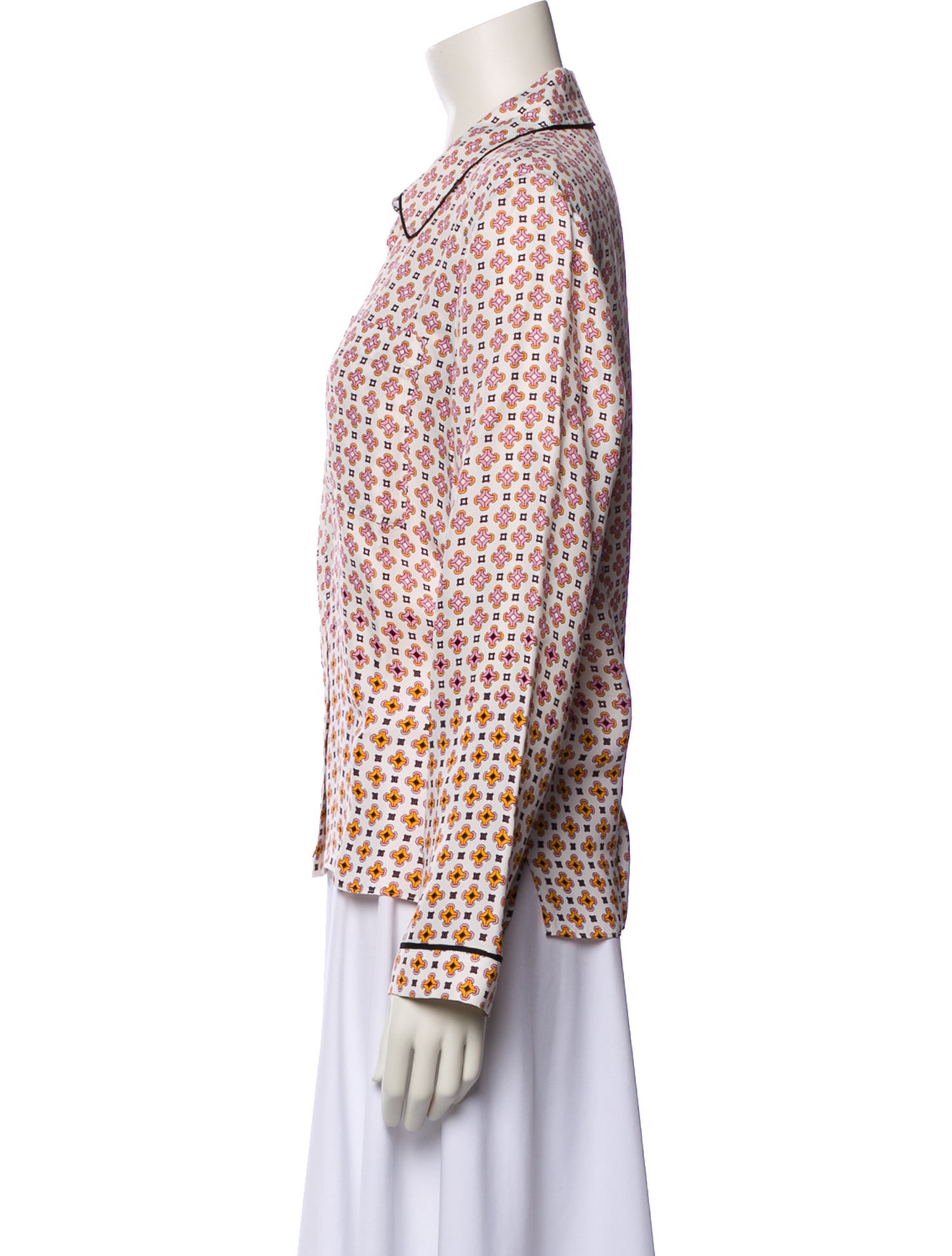Maje Silk Printed Pajamas