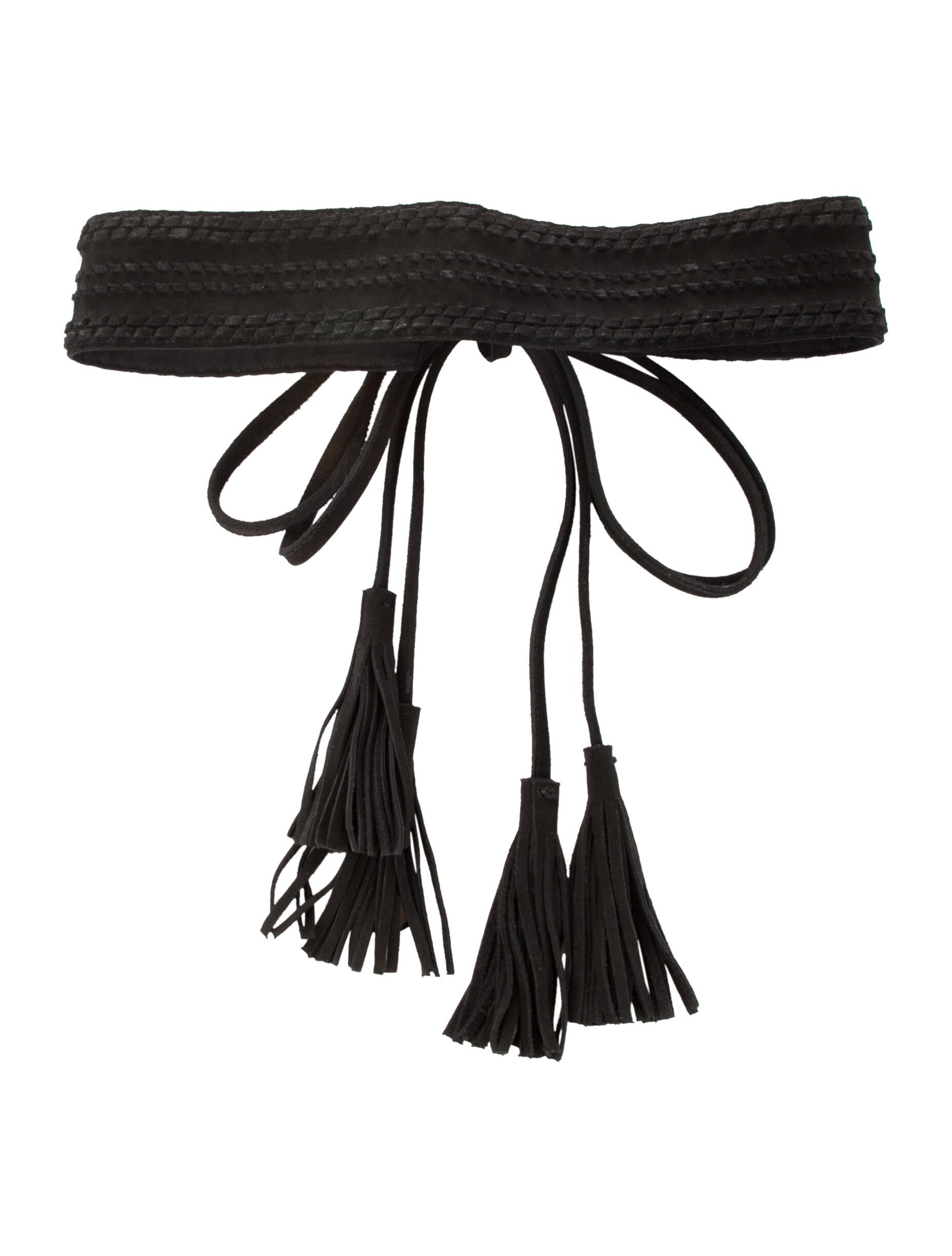 Maje Wide Canvas Waist Belt