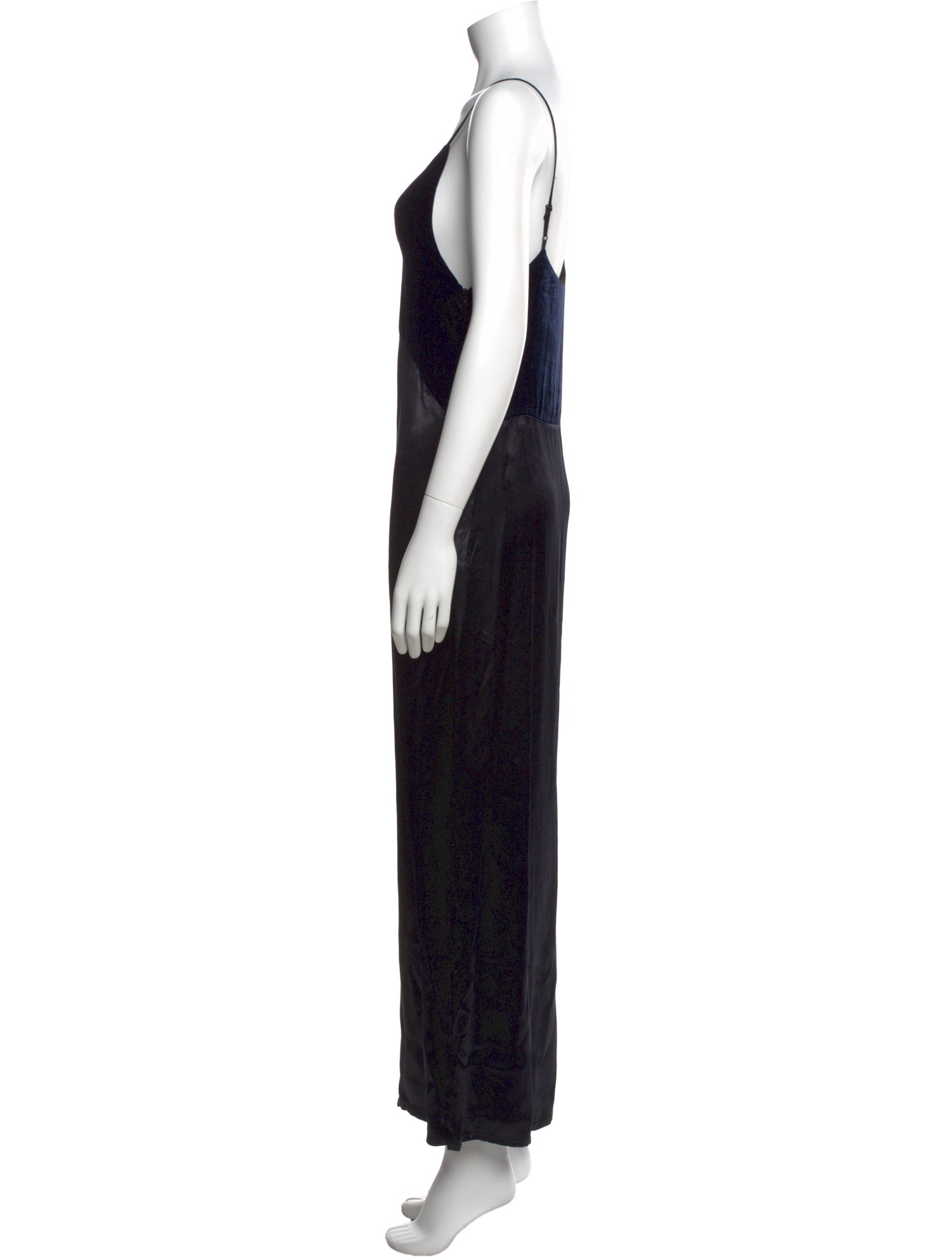 Maje V-Neck Long Dress