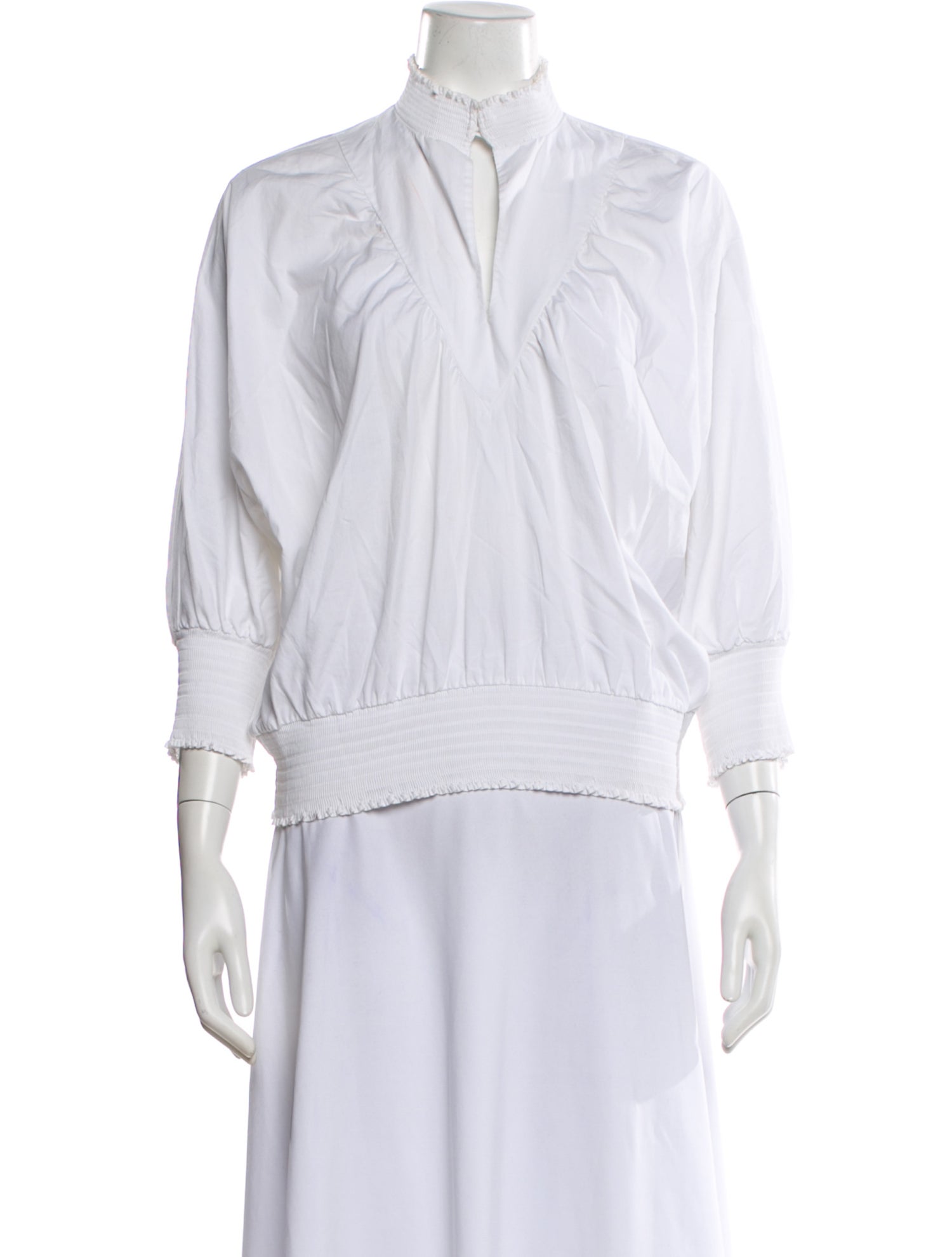 Maje Three-Quarter Sleeve Blouse