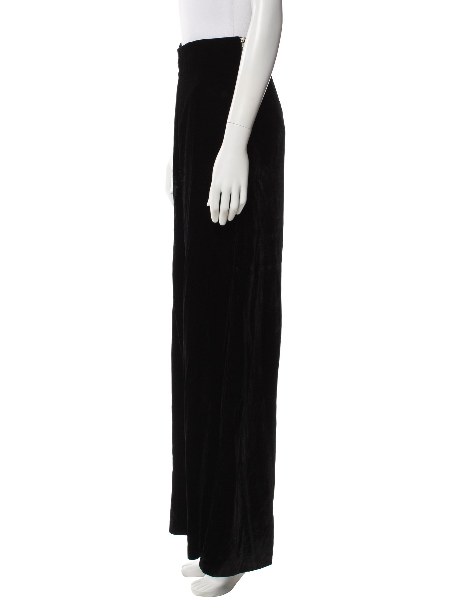 Maje Velvet Wide Leg Pants