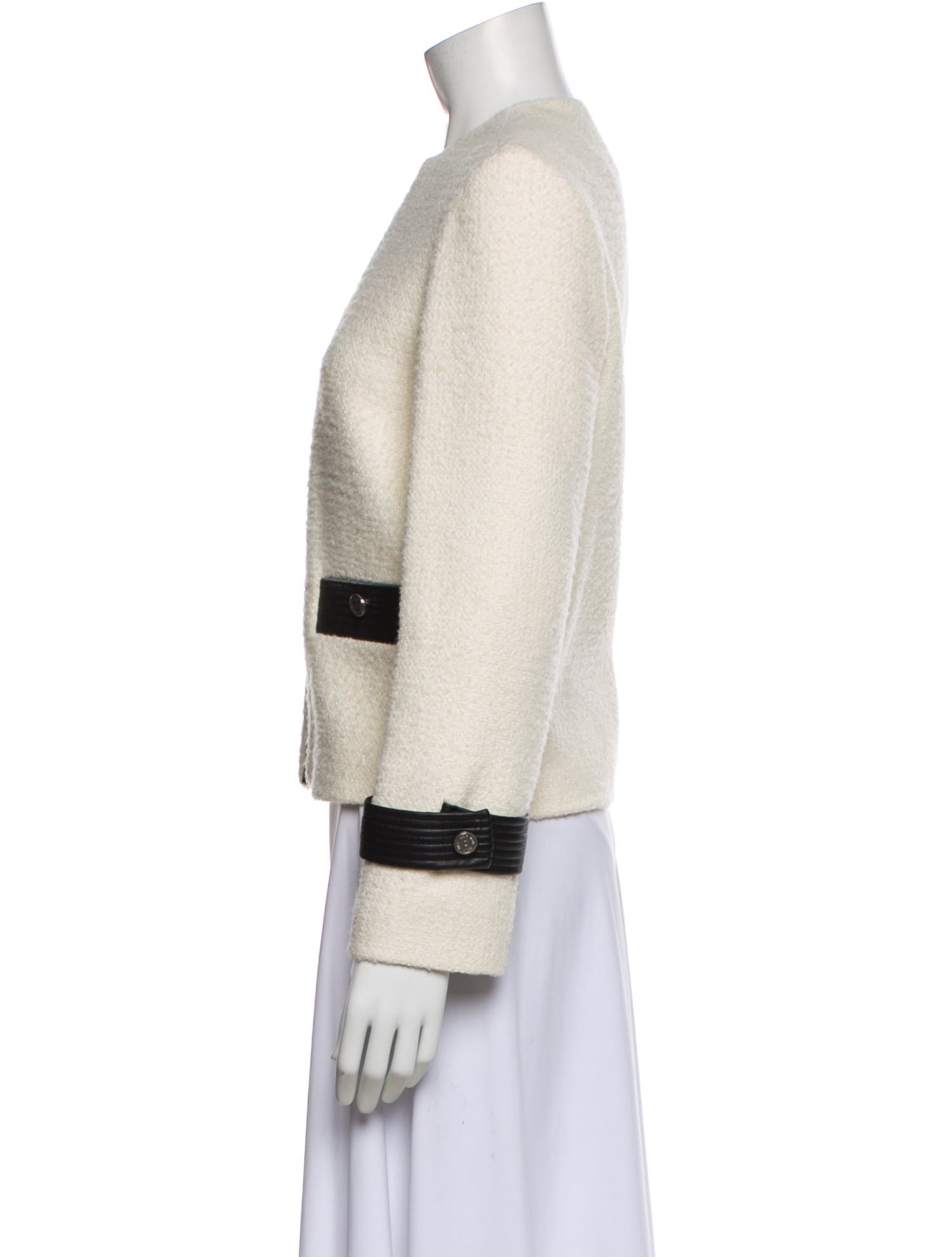 Maje Colorblock Pattern Jacket