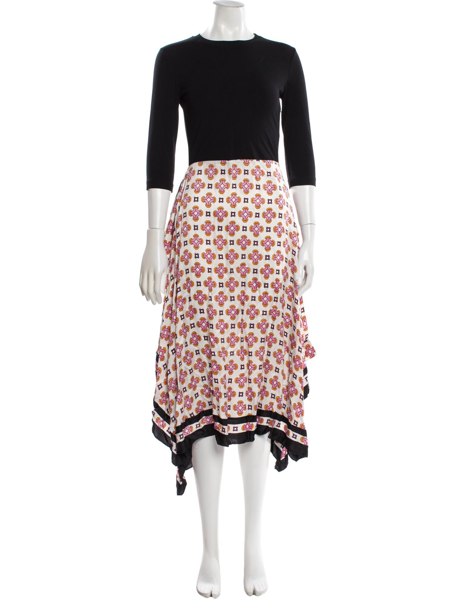 Maje Floral Print Long Dress