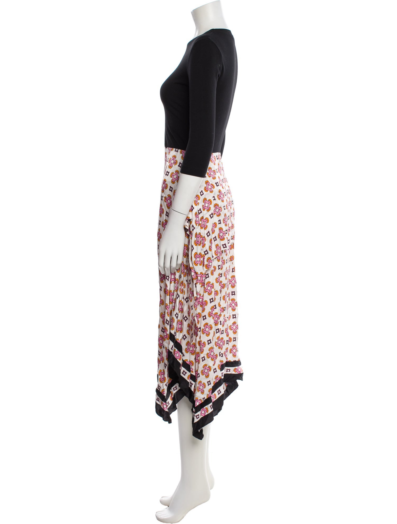 Maje Floral Print Long Dress
