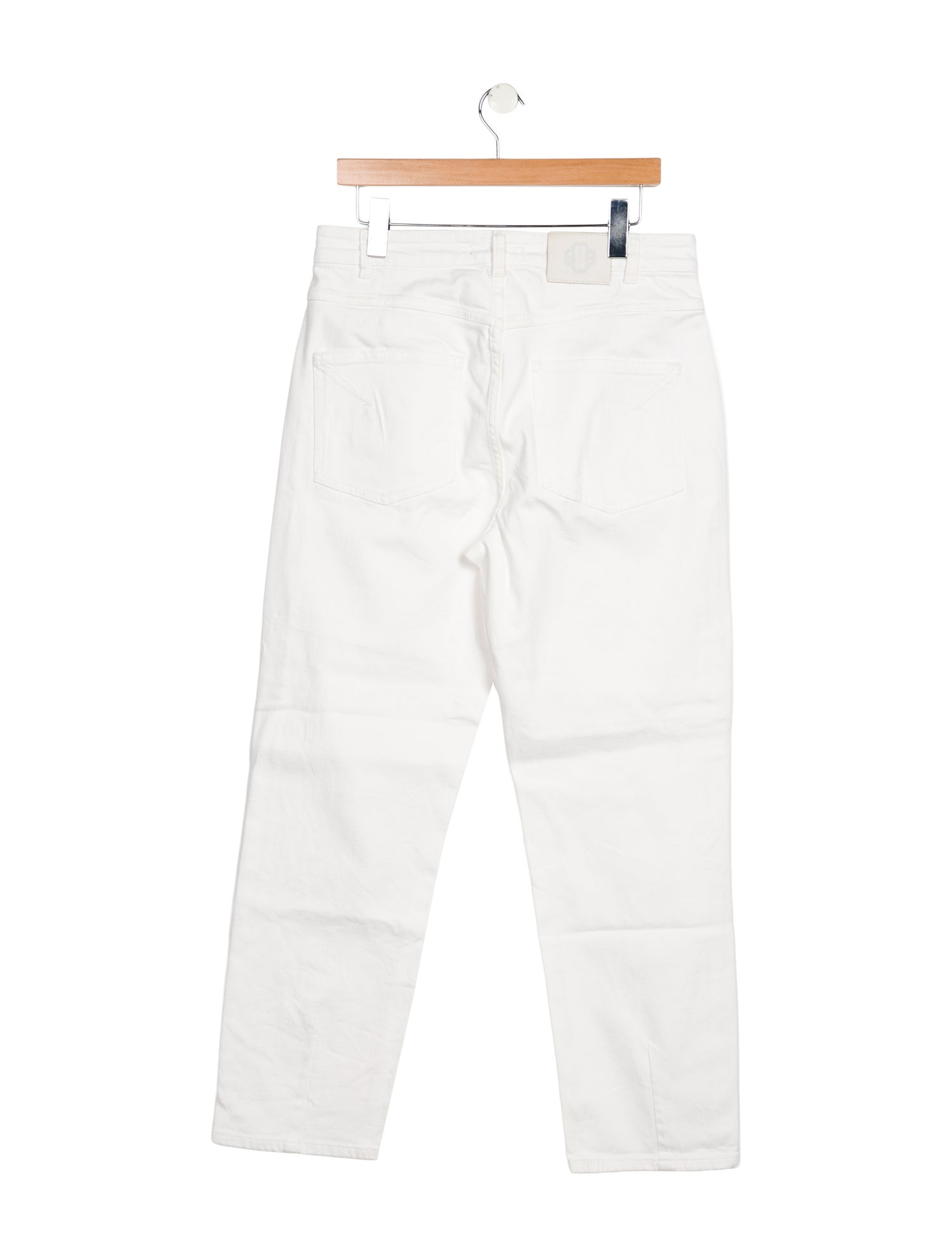 Maje High-Rise Straight Leg Jeans