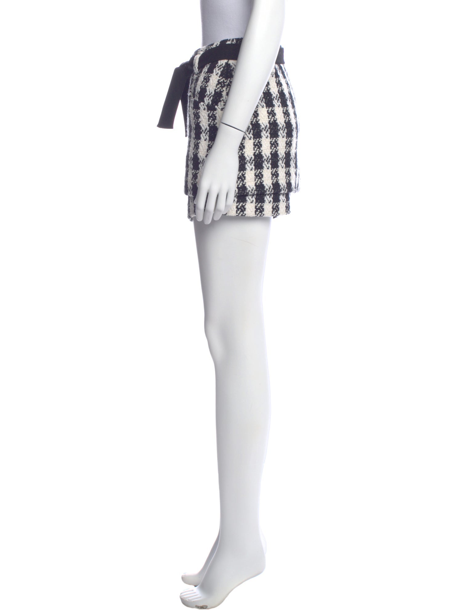 Maje Printed Mini Shorts