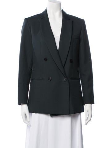 Pre-owned Maje Blazer In Green