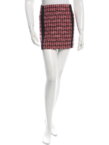 Maje Tweed Mini Skirt