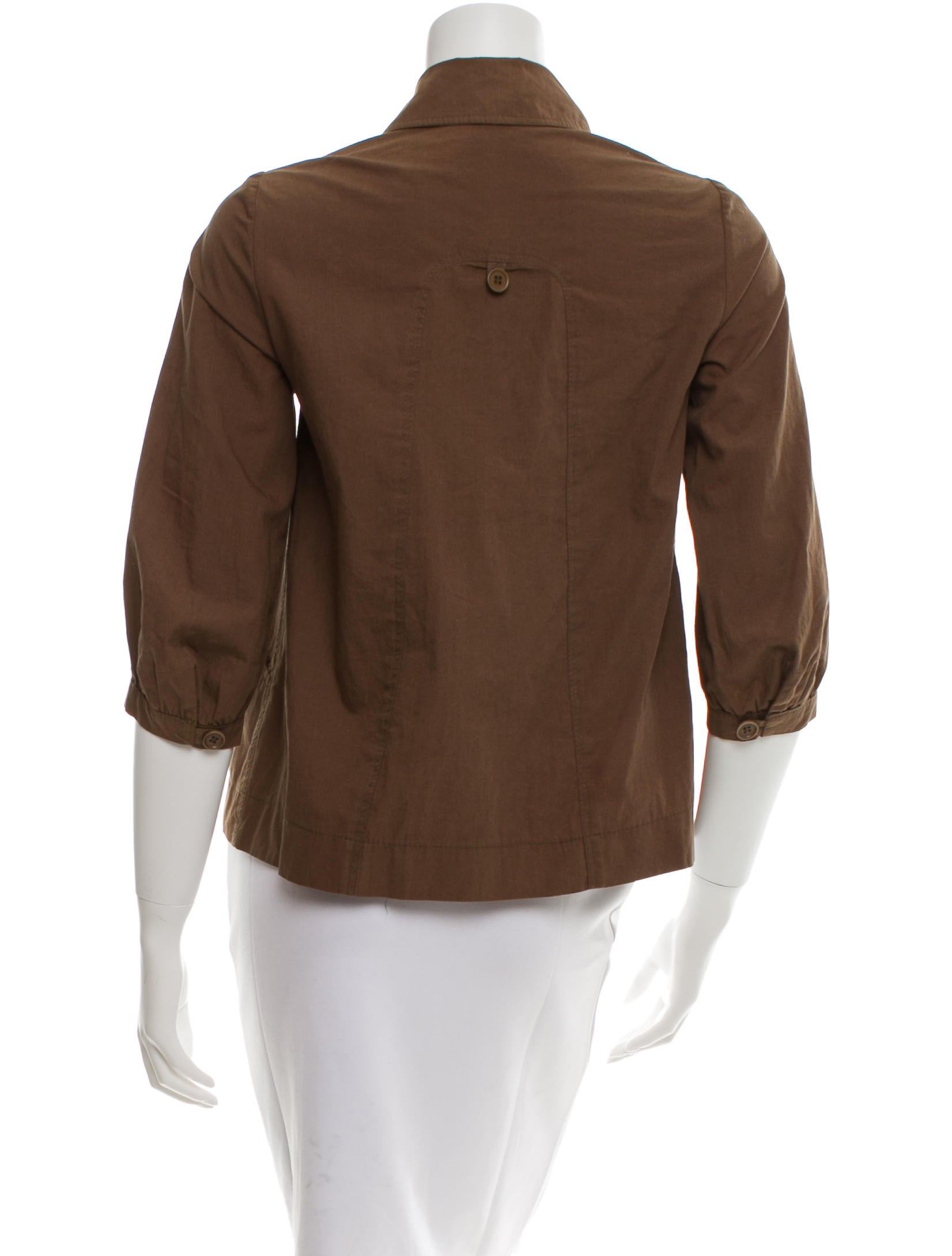 Maje Lightweight ThreeQuarter Sleeve Jacket Clothing W2M23770