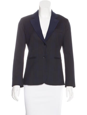 Maje Single-Breasted Fitted Blazer