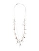 Maje Charm Crystal Necklace