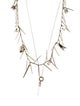Maje Charm Crystal Necklace
