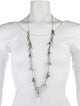 Maje Charm Crystal Necklace