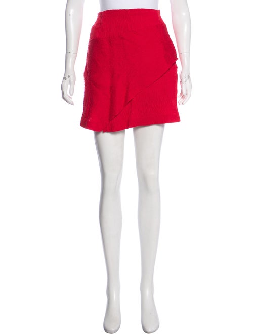 Maje Mini Skirt Red
