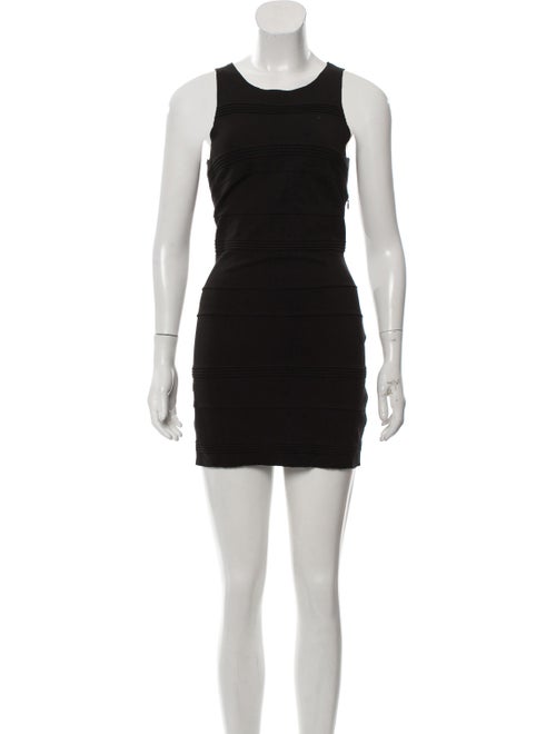 Maje Sleeveless Bodycon Dress Black