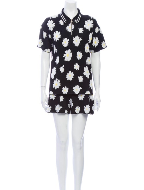 Maje Floral Print Skirt Set