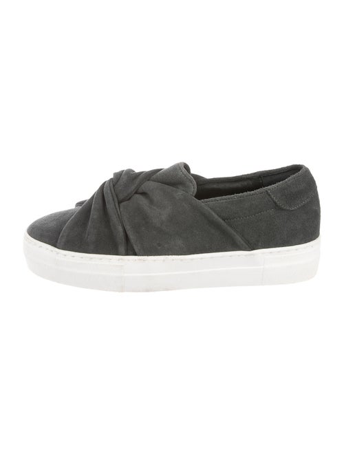 Maje Suede Sneakers Grey