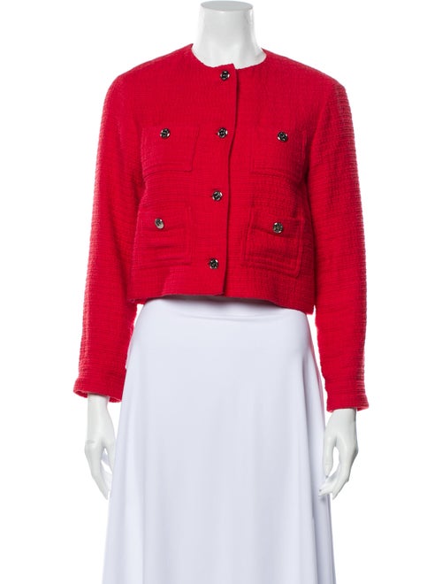 Maje Evening Jacket Red