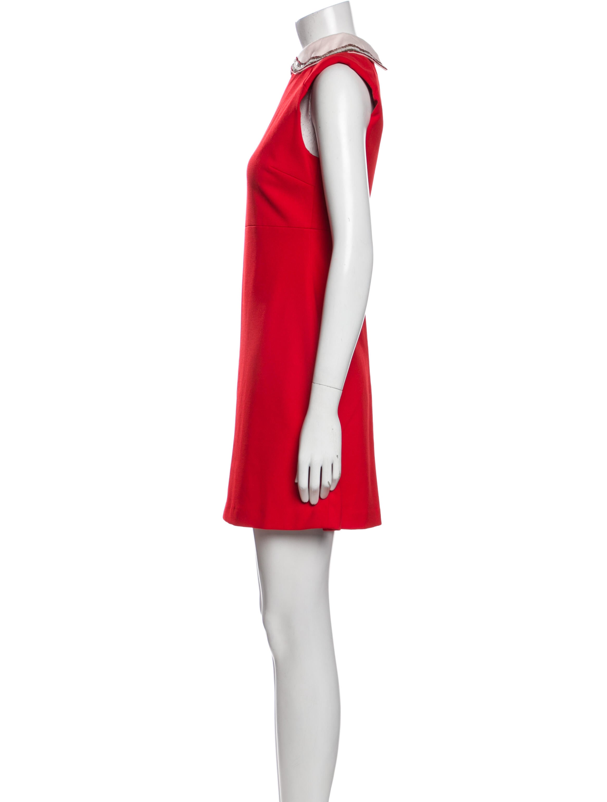 Maje mock neck mini dress Clearance