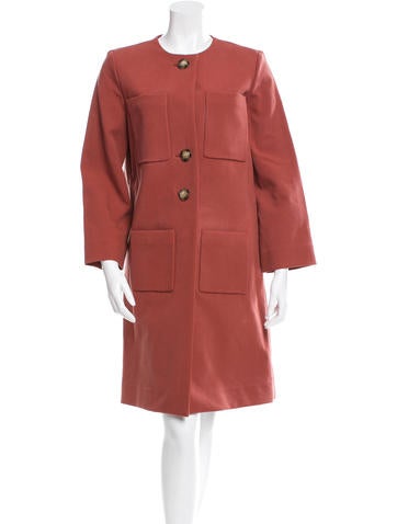 Trademark Jarr Knee-Length Coat w/ Tags