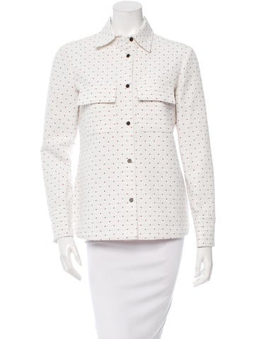 Trademark Jaipur Floral Jacquard Top w/ Tags