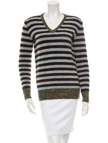 Trademark Striped Wool Sweater
