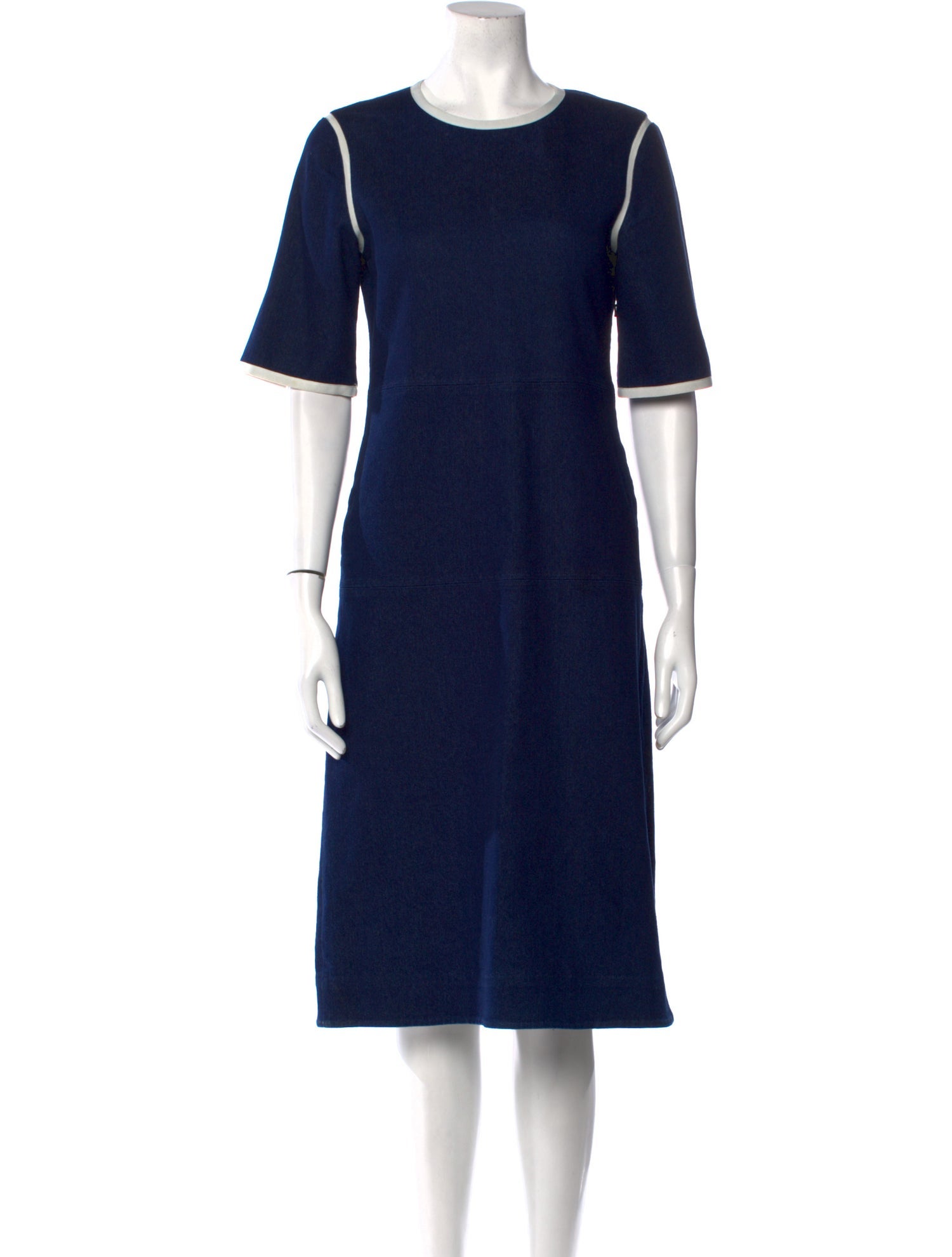 Trademark Crew Neck Midi Length Dress