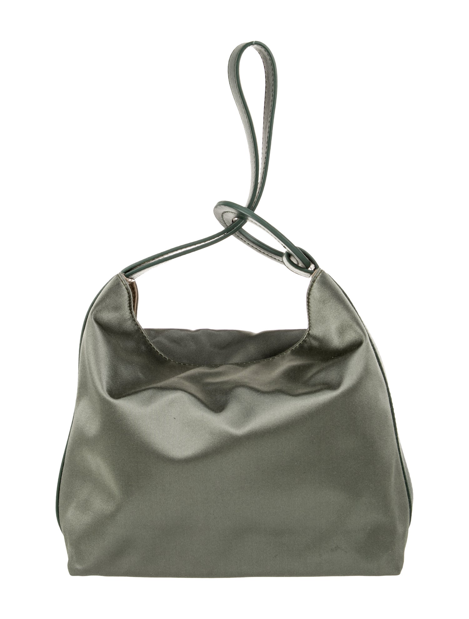 Trademark Satin Top Handle Bag