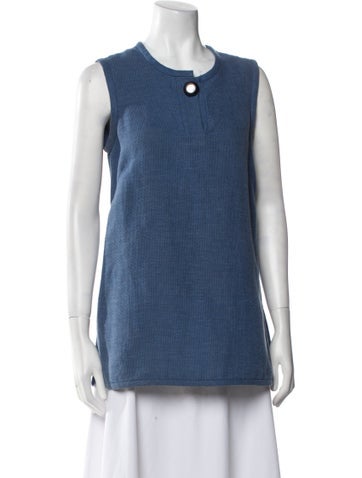 Trademark Tops Crew Neck Sleeveless Top M