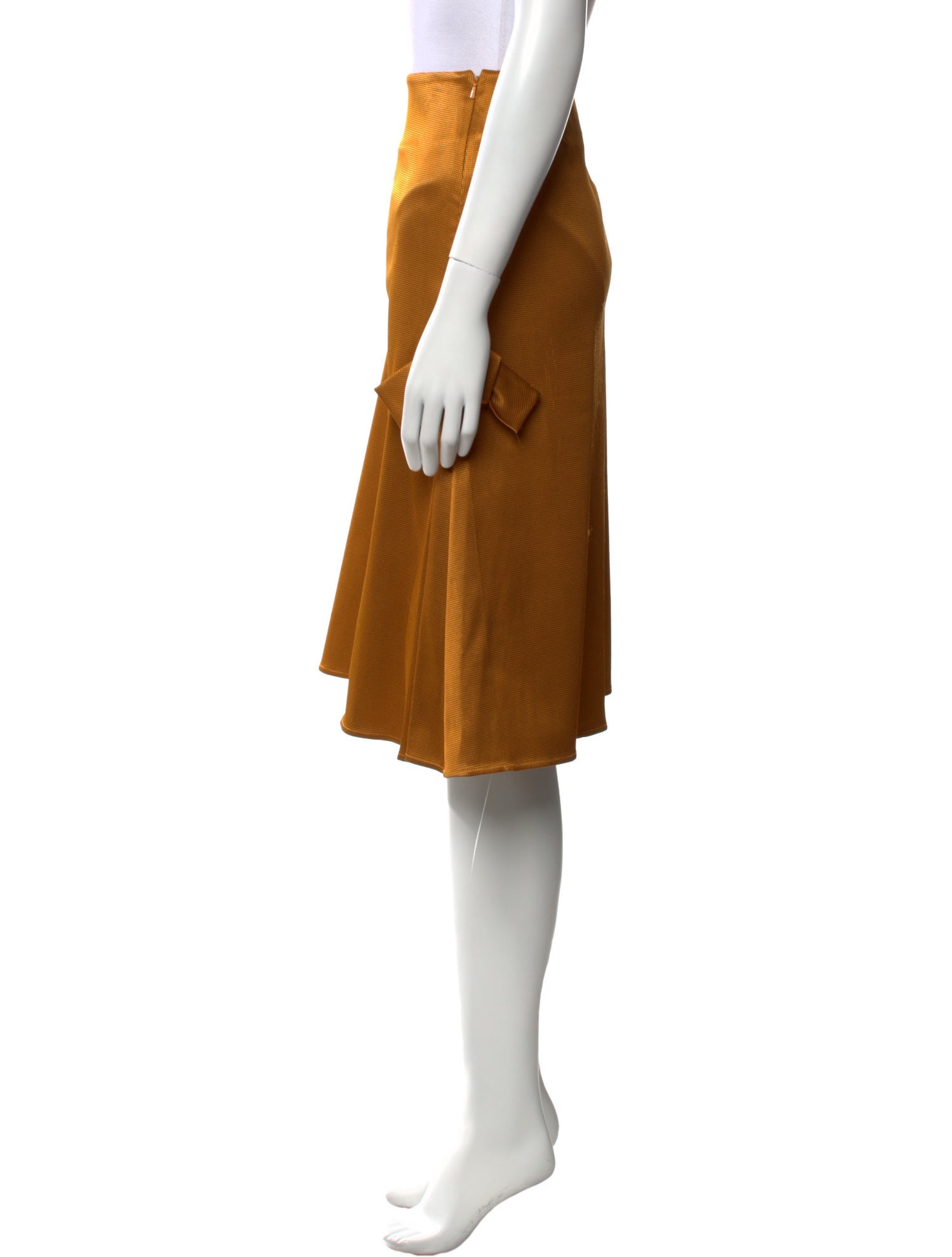 Trademark Bow Accents Knee-Length Skirt