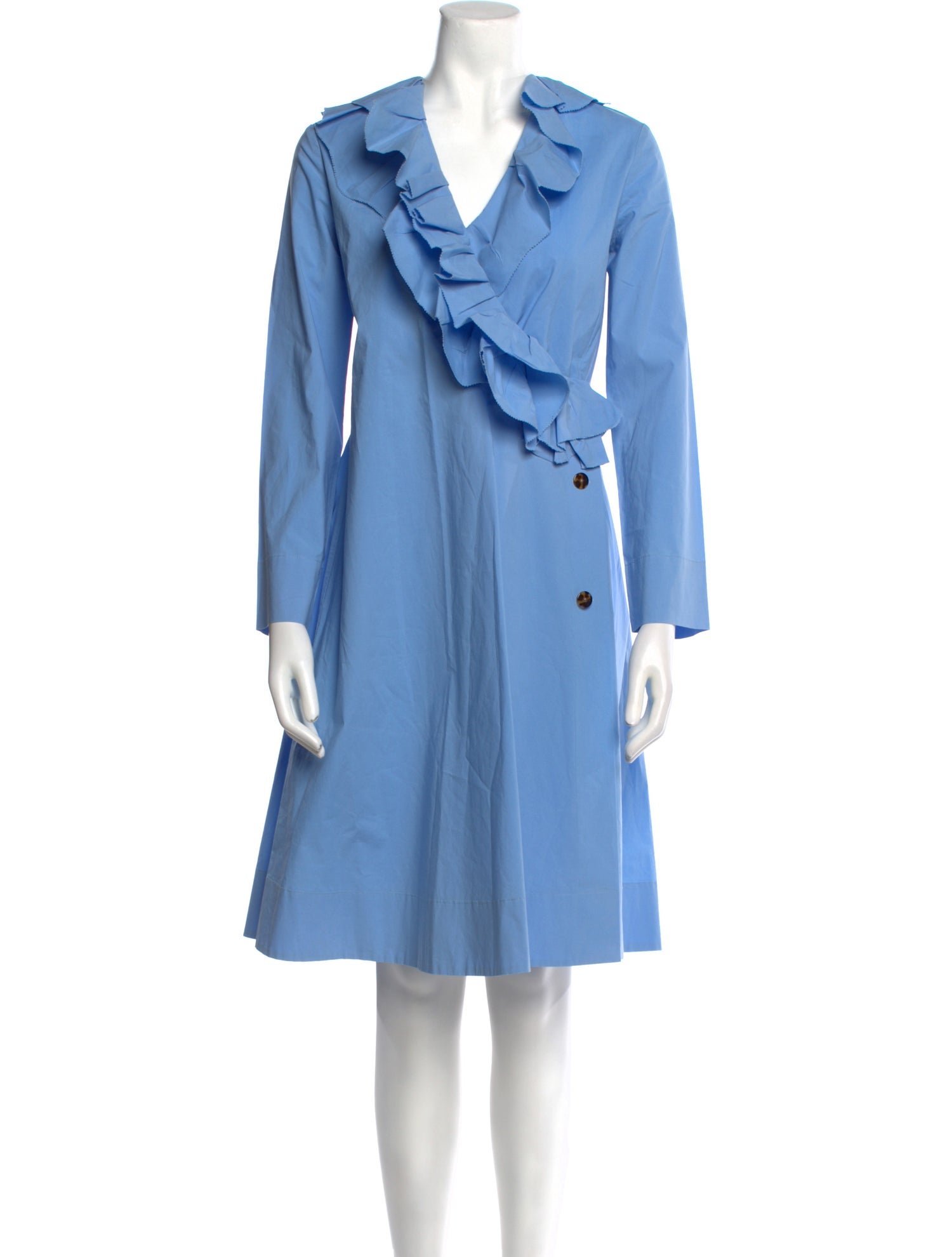 Trademark V-Neck Knee-Length Dress