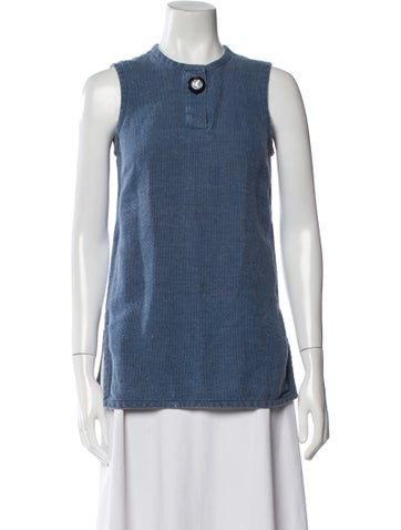 Trademark Tops Crew Neck Sleeveless Top XS