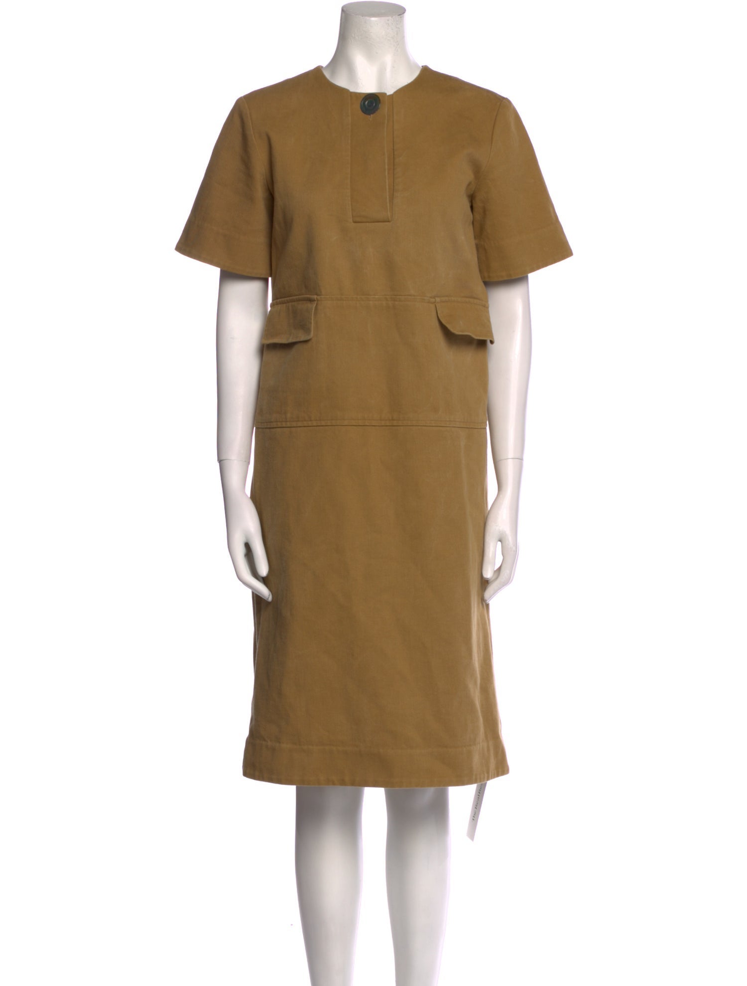 Trademark Crew Neck Midi Length Dress