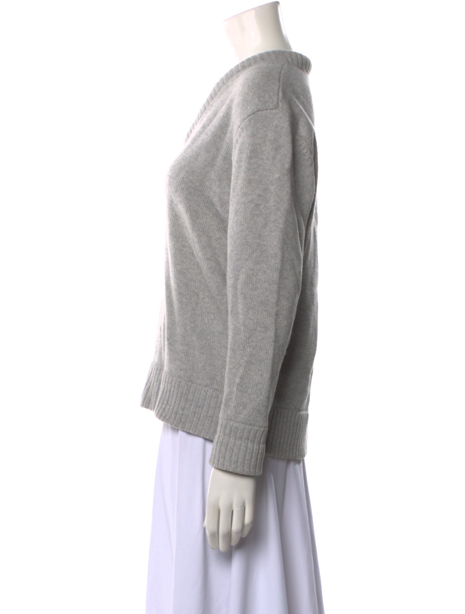 Trademark Cashmere V-Neck Sweater