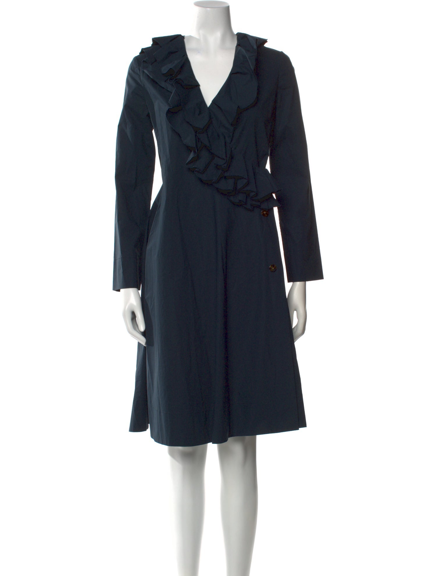 Trademark Cowl Neck Knee-Length Dress