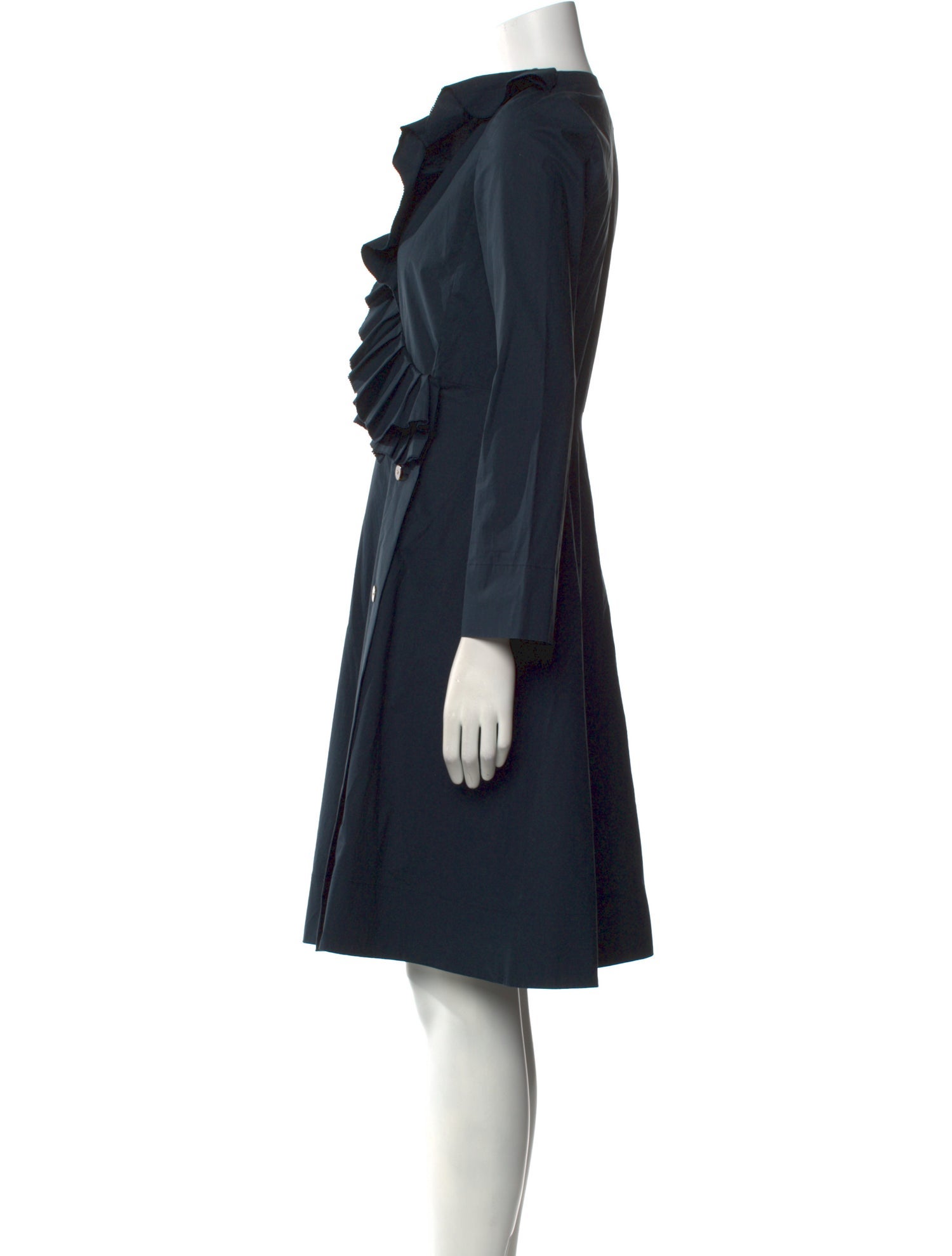 Trademark Cowl Neck Knee-Length Dress
