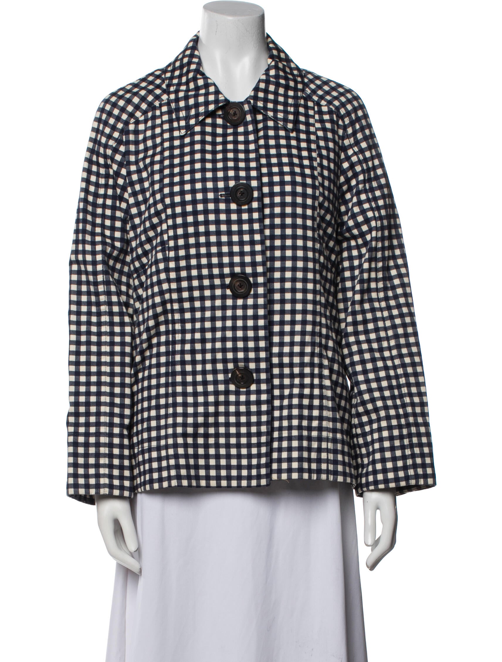 Trademark Plaid Print Jacket