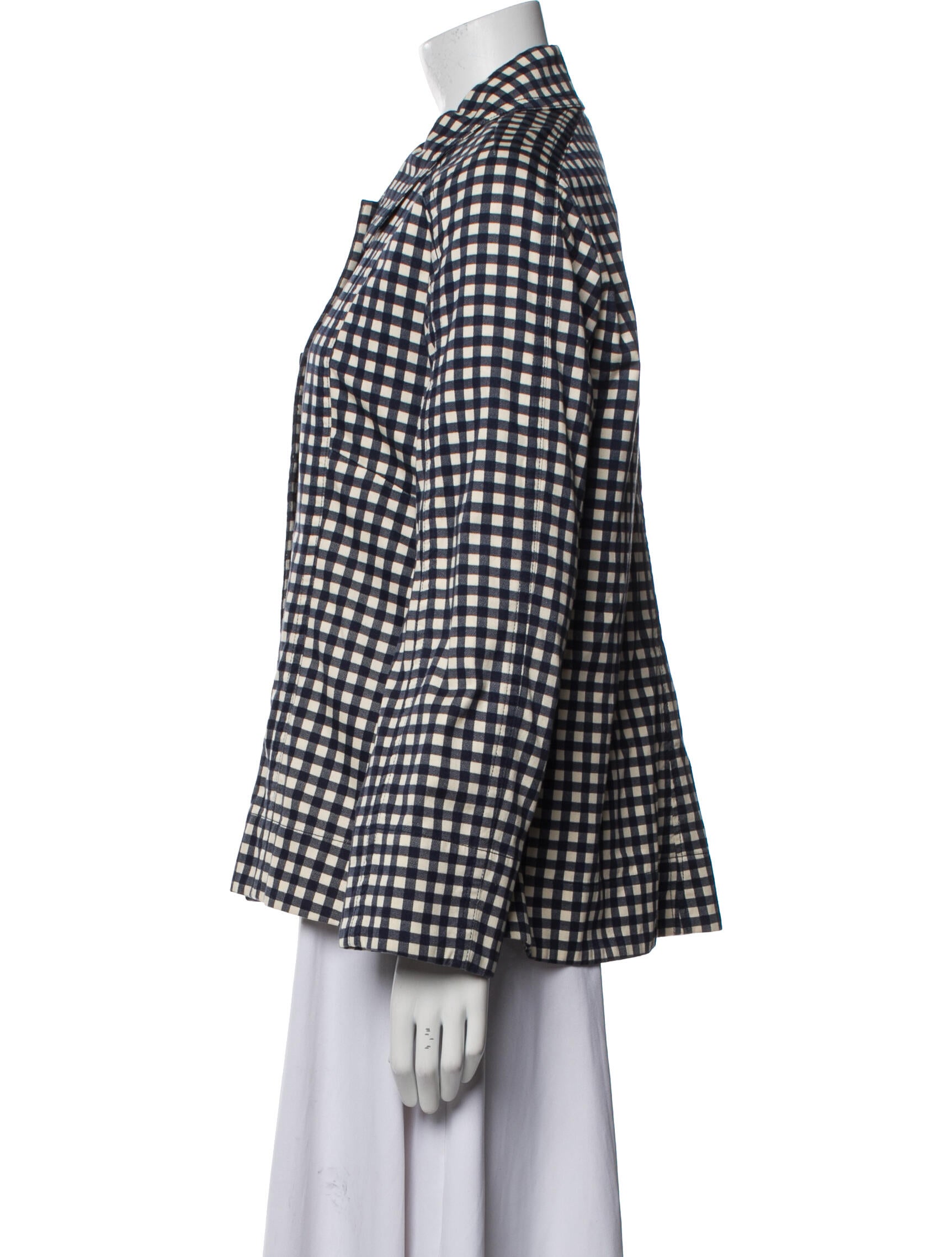 Trademark Plaid Print Jacket