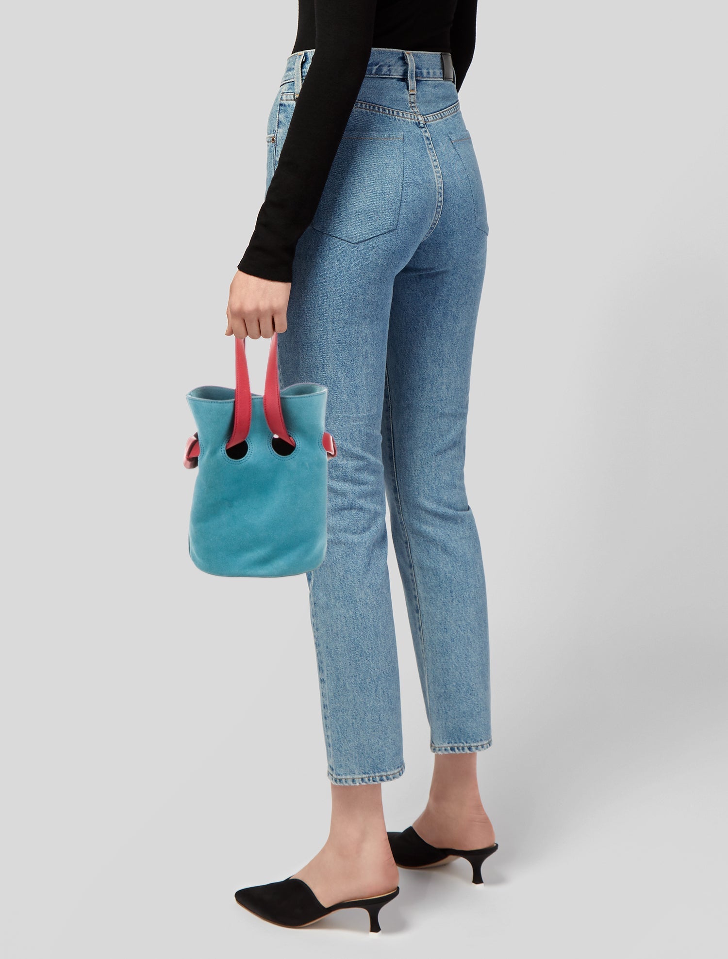Trademark Suede Bucket Bag