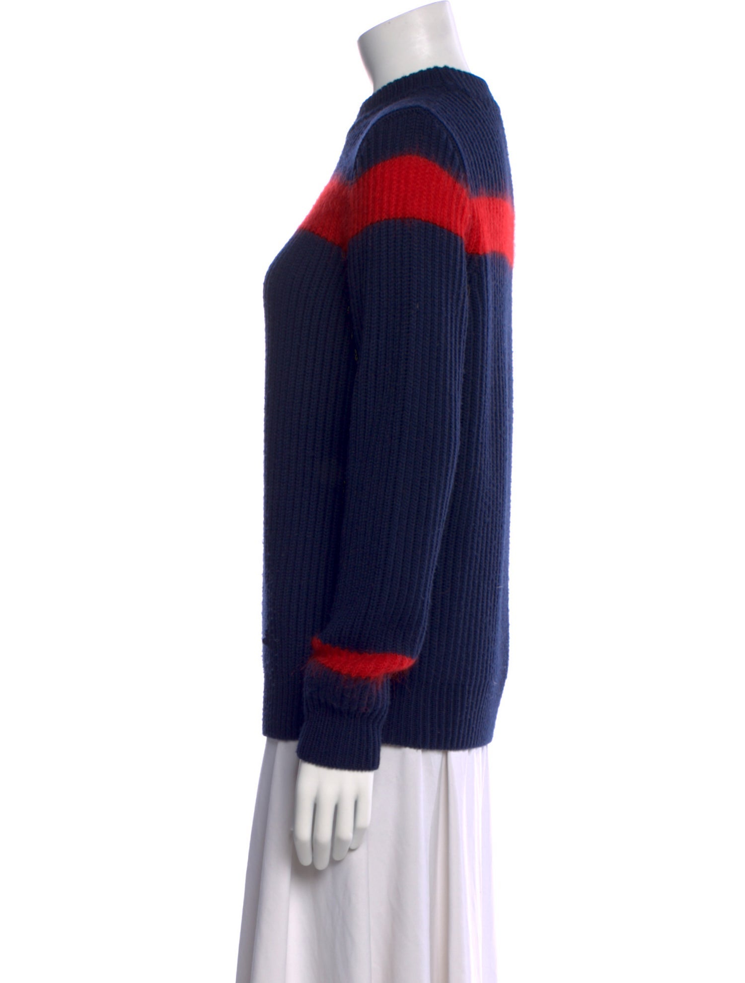Trademark Wool Striped Sweater