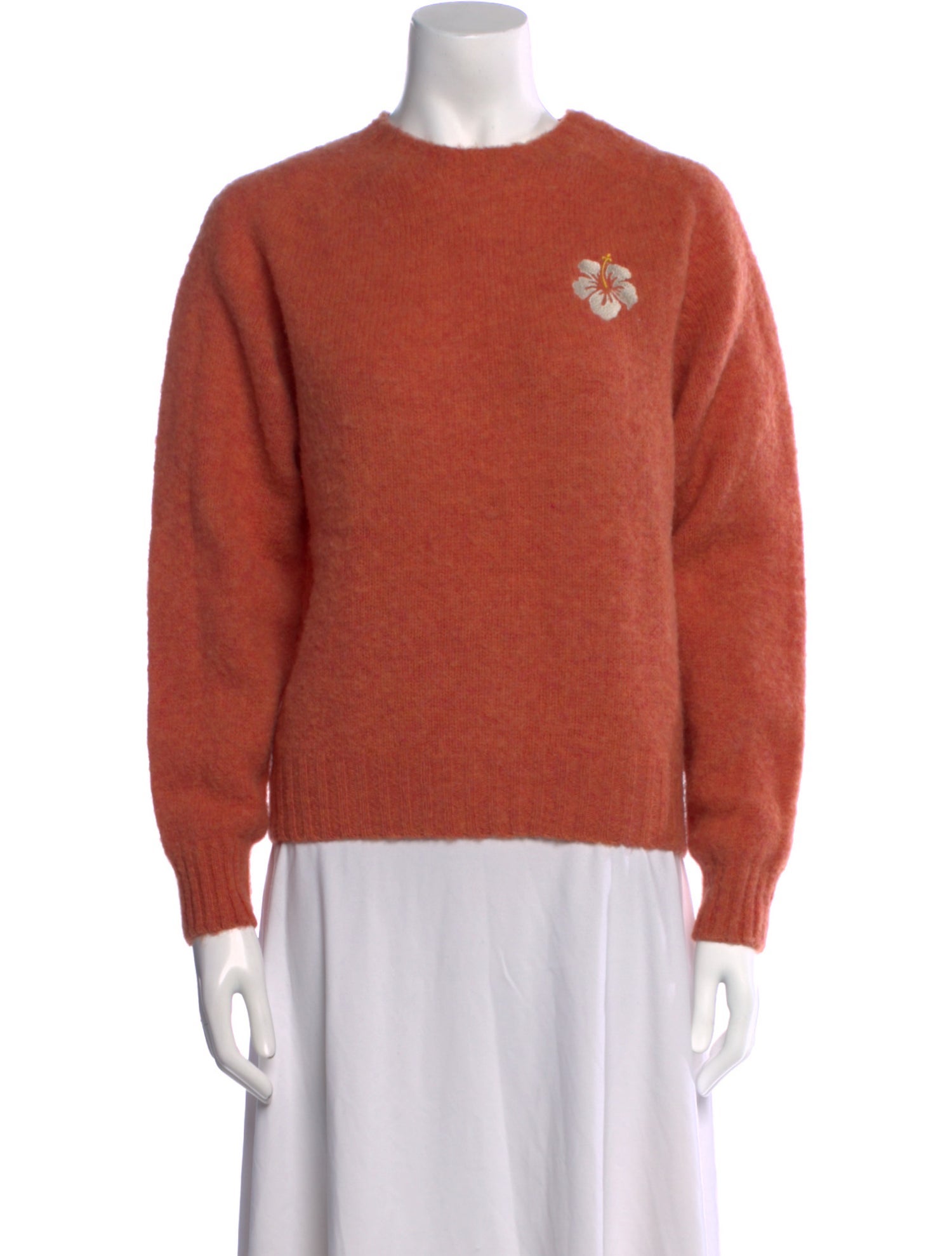 Trademark Wool Crew Neck Sweater